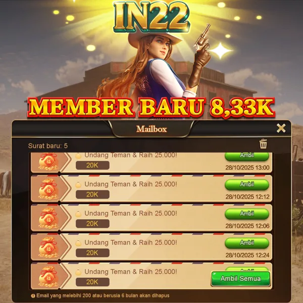 IN22 Slot Anti Rungkad Indonesia
