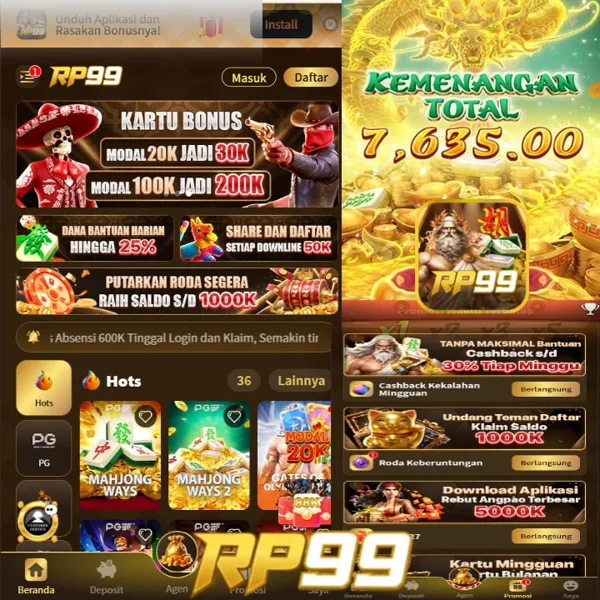 RP99 2026 Slot Gacor RTP Tinggi